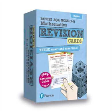 Pearson REVISE AQA GCSE Maths Higher Revision Cards (with free online Revision Guide): For 2024 and