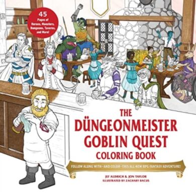 The Dungeonmeister Goblin Quest Coloring Book