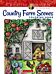 Creative Haven Country Farm Scenes Coloring Book