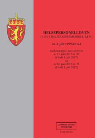 Helsepersonelloven (lov om helsepersonell m.v.) av 2. juli 1999 nr. 64