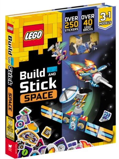 LEGO¿ Books: Build and Stick: Space (includes LEGO¿ bricks, book and over 250 stickers)