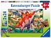 Puslespill 2x24 Jurassic Ravensburger