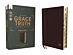 NASB, The Grace and Truth Study Bible, Large Print, Leathersoft, Maroon, Red Letter, 1995 Text, Thum