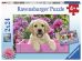 Puslespill 2X24 Hundevalper Ravensburger