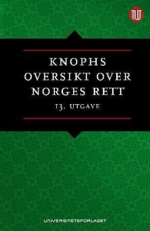 Knophs oversikt over Norges rett