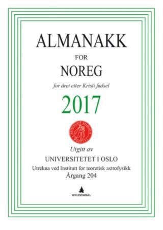 Almanakk for Noreg 2017