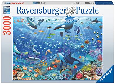 Puslespill 3000 Under Vannet Ravensburger