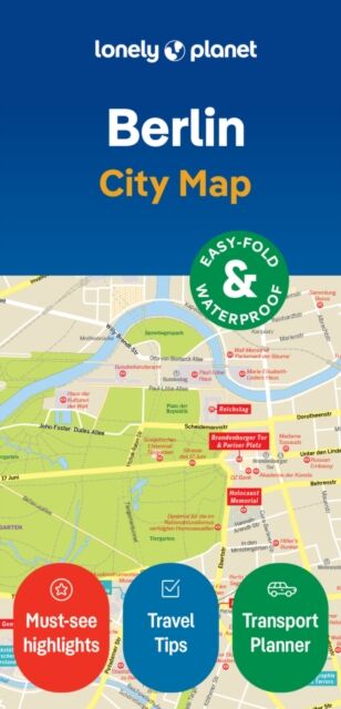 Lonely Planet Berlin City Map