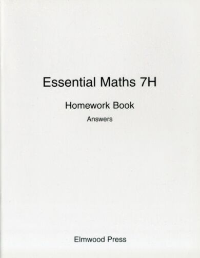 Essential Maths 7H Homework Book Answers