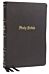 KJV, Thinline Bible, Large Print, Genuine Leather, Black, Red Letter, Comfort Print