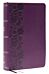 KJV Holy Bible: Large Print Single-Column with 43,000 End-of-Verse Cross References, Purple Leathers