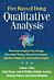 Five Ways of Doing Qualitative Analysis