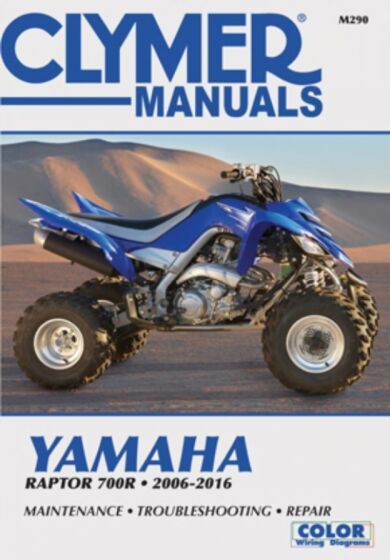 Clymer Yamaha Raptor 700R Motorcycle Repair Manual