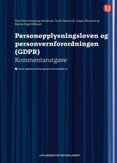 Personopplysningsloven og personvernforordningen (GDPR)