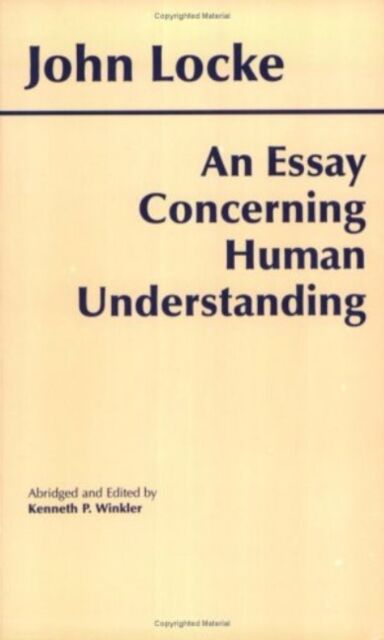 An Essay Concerning Human Understanding