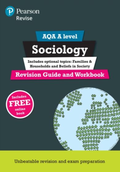 Pearson REVISE AQA A level Sociology Revision Guide and Workbook inc online edition - 2023 and 2024