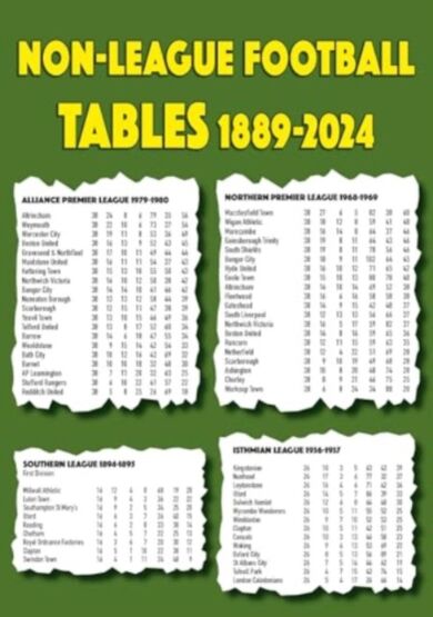 Non-league Football Tables 1889-2024