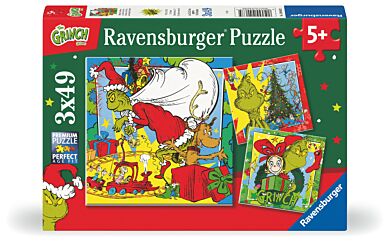 Puslespill 3X49 Grinch Ravensburger