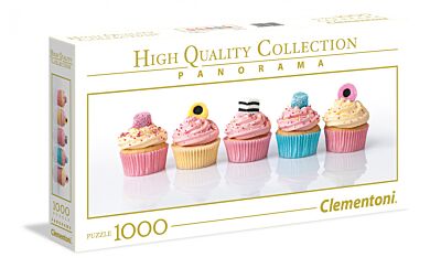 Puslespill 1000 Pan Cupcakes Clementoni