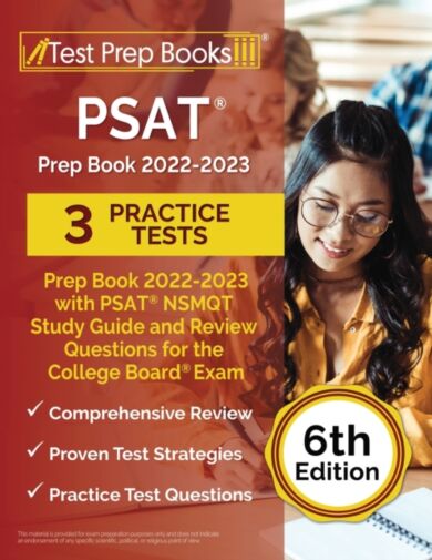 PSAT Prep Book 2022-2023 with 3 Practice Tests