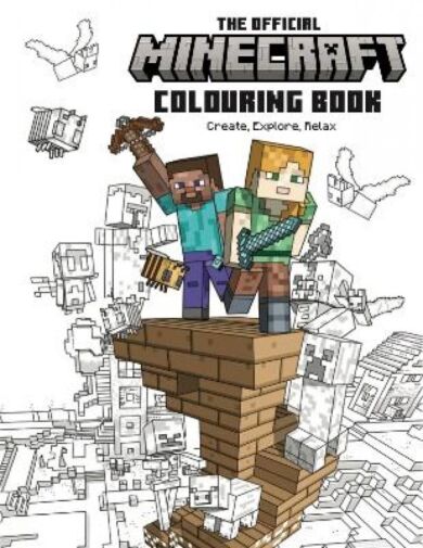 The Official Minecraft Colouring Book