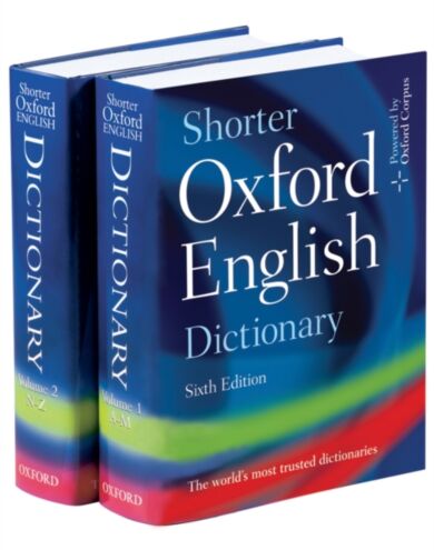 Shorter Oxford English Dictionary