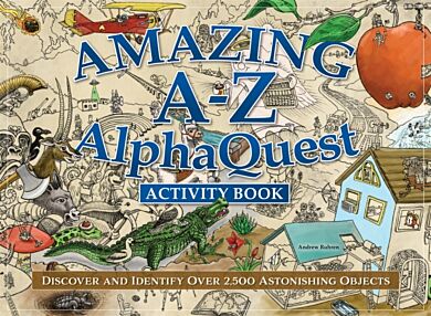 Amazing A¿Z AlphaQuest Seek & Find Challenge Puzzle Book