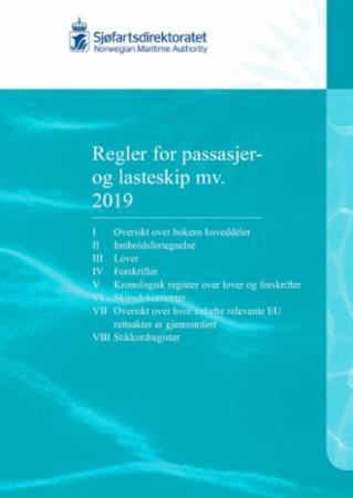 Regler for passasjer og lasteskip m.v. 2019