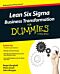 Lean Six Sigma Business Transformation For Dummies