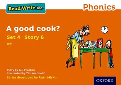 Read Write Inc. Phonics: A Good Cook? (Orange Set 4 Storybook 6)