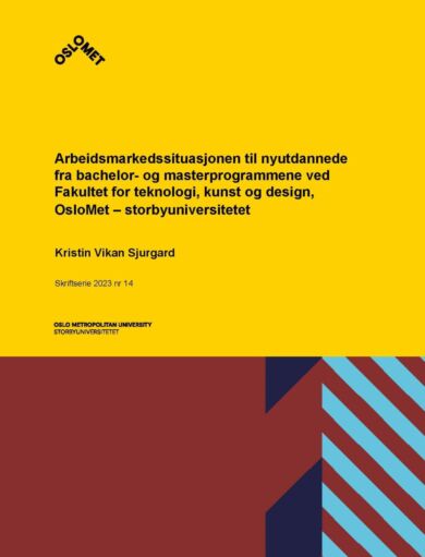 Rekrutteringsmønstre til bachelor- og masterprogrammene ved Fakultet for teknologi, kunst og design,