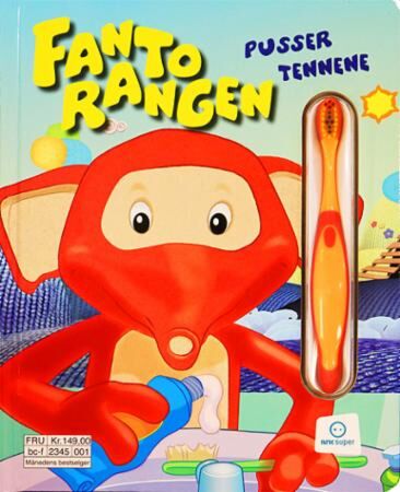 Fantorangen pusser tennene