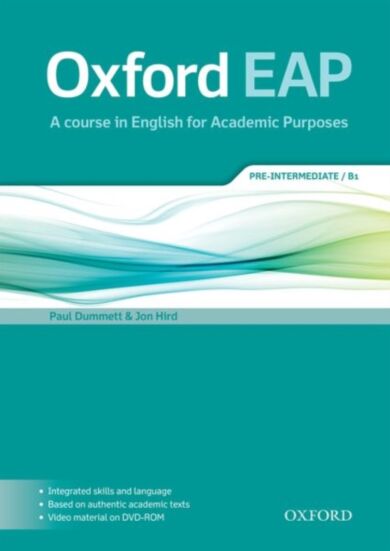 Oxford EAP: Pre-Intermediate/B1: Student's Book and DVD-ROM Pack