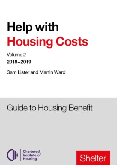 Help With Housing Costs: Volume 2