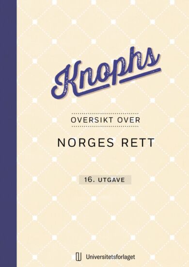 Knophs oversikt over Norges rett