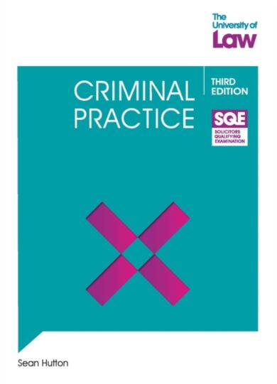 SQE - Criminal Practice 3e