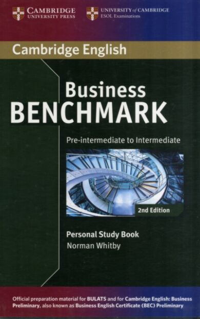 Business Benchmark Pre-intermediate to Intermediate BULATS and Business Preliminary Personal Study B