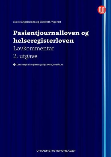 Pasientjournalloven og helseregisterloven