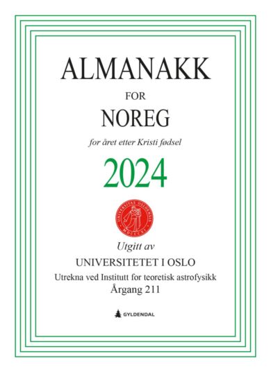 Almanakk for Noreg 2024