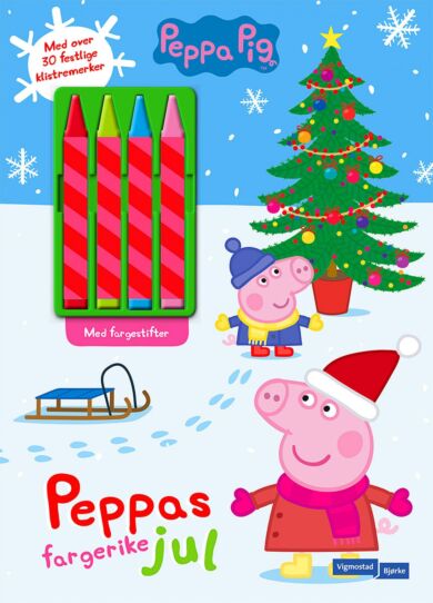 Peppas fargerike jul