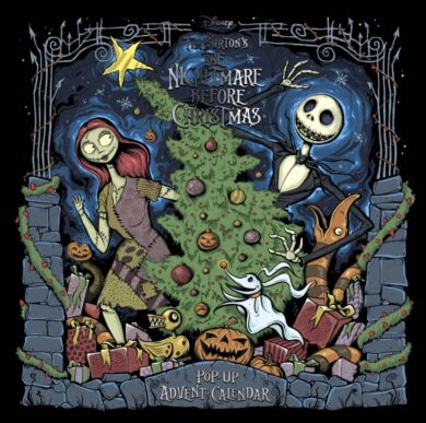 Disney Tim Burton's The Nightmare Before Christmas Pop-Up Book and Advent Calendar