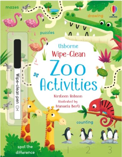 Wipe-Clean Zoo Activities