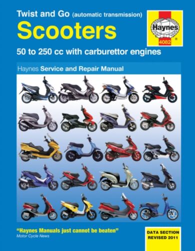 Twist And Go (Automatic Transmission) Scooters Service And Repair Manual