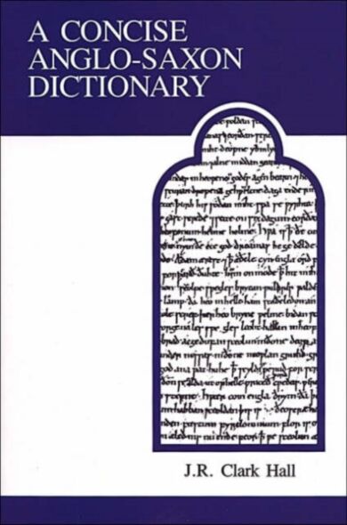 A Concise Anglo-Saxon Dictionary