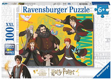 Puslespill 100 Harry Potter Med Venner Ravensburge