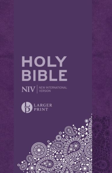 NIV Larger Print Personal Purple Soft-Tone Bible