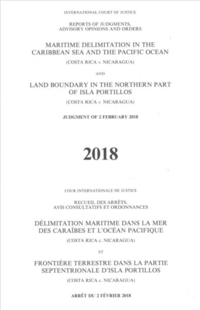 Maritime delimitation in the Caribbean Sea and the Pacific Ocean (Costa Rica v. Nicaragua) land boun