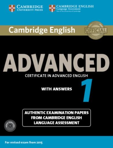 Cambridge English Advanced 1 for Revised Exam from 2015 Student's Book Pack (Student's Book with Ans