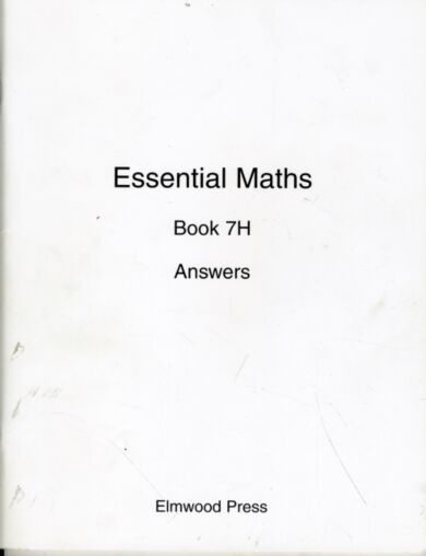 Essential Maths 7H Answers