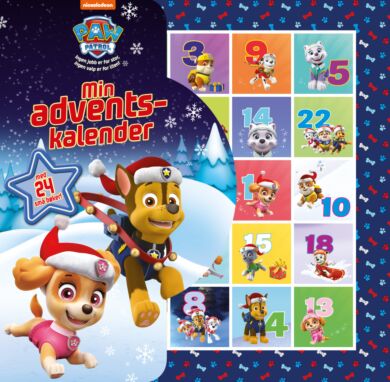 Paw Patrol: Julekalender med 24 små bøker